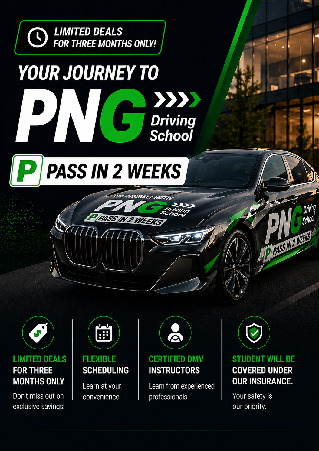 Driving School Banner